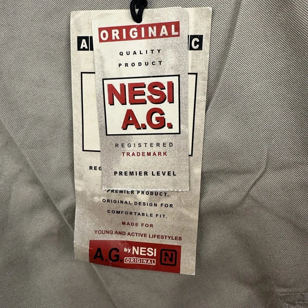 Nesi A.G.‎ Mens Khaki Cargo Pants NWT